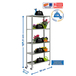 Étagère mobile de jardin - 1875x900x500 - 5 niveaux Gris - SIMON RACK - 8435104987650
