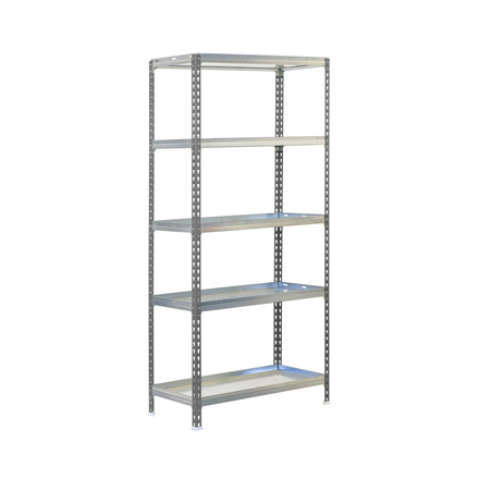 Étagère de jardin - 1800x900x300 - 5 niveaux Gris - SIMON RACK - 8435104987780