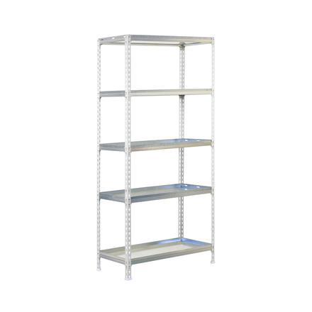 Étagère de jardin - 1800x900x300 - 5 niveaux Blanc - SIMON RACK - 8435104987810
