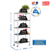 Étagère mobile de jardin - 1915x900x400 - 5 niveaux Galvanisé - SIMON RACK - 8435104987858