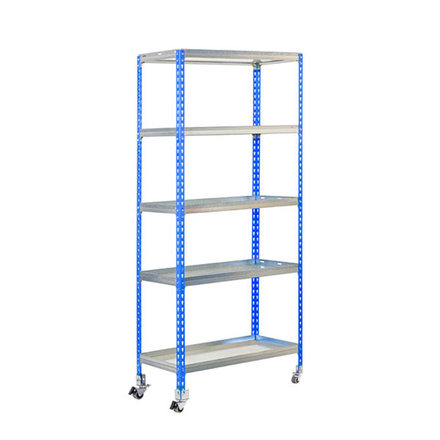 Étagère mobile de jardin - 1875x900x500 - 5 niveaux Bleu - SIMON RACK - 8435104987896