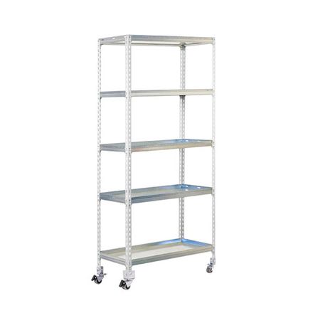 Étagère mobile de jardin - 1875x900x300 - 5 niveaux Blanc - SIMON RACK - 8435104987964