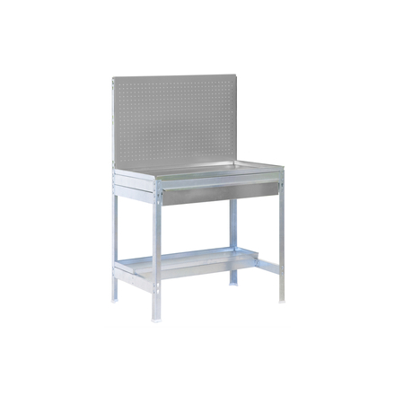 Établi de jardin - 1520x1200x400 - 2 niveaux Galvanisé - SIMON RACK - 8435104988497