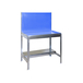 Établi de jardin - 1520x1200x400 - 2 niveaux Bleu - SIMON RACK - 8435104988534