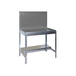 Établi de jardin - 1520x900x400 - 2 niveaux Gris - SIMON RACK - 8435104988596