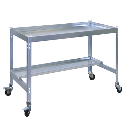Table de jardin - 915x900x600 - 2 niveaux Galvanisé - SIMON RACK - 8435104988732
