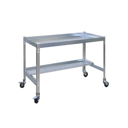 Table de jardin - 875x900x600 - 2 niveaux Gris - SIMON RACK - 8435104988794