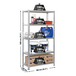 Rayonnage métallique léger sans vis 1800x900x500 - 5 niveaux Gris - SIMON RACK - 8435104990186