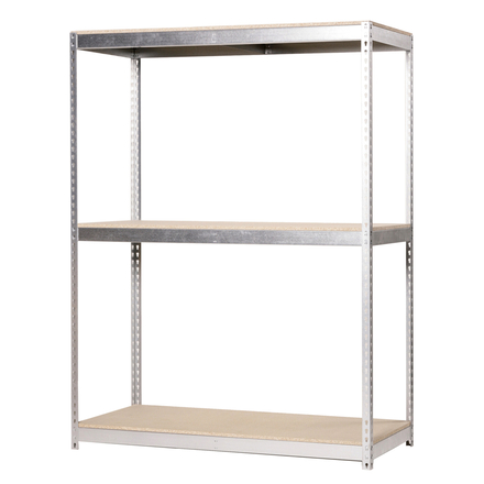 Étagère charge moyenne 500 à 600kg - 2000x1800x750 - 3 niveaux Bois - SIMON RACK - 8435104990568