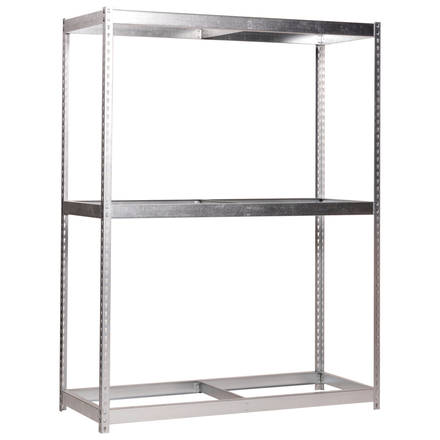 Étagère mobile charge moyenne 400kg - 2000x1500x750 - 3 niveaux Galvanisé - SIMON RACK - 8435104991107