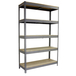 Étagère mobile charge moyenne 400kg - 2000x1800x750 - 5 niveaux Bois - SIMON RACK - 8435104991480