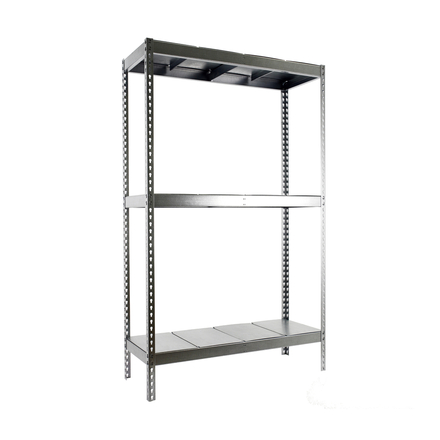 Étagère mobile charge moyenne 400kg - 2000x1800x750 - 3 niveaux Galvanisé - SIMON RACK - 8435104991602