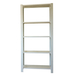 Rayonnage de bureau charge légère sans vis 2100x900x400 - 5 niveaux Blanc - SIMON RACK - 8435104994016