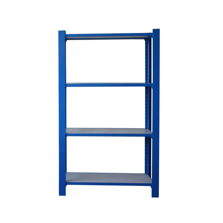 Rayonnage de bureau charge légère sans vis 1500x900x400 - 4 niveaux Bleu/Blanc - SIMON RACK - 8435104994092