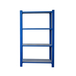 Rayonnage de bureau charge légère sans vis 1500x900x400 - 4 niveaux Bleu/Blanc - SIMON RACK - 8435104994092