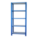 Rayonnage de bureau charge légère sans vis 2100x900x300 - 5 niveaux Bleu/Blanc - SIMON RACK - 8435104994122