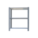 Rayonnage de bureau charge légère sans vis 1000x900x400 - 3 niveaux Gris/Blanc - SIMON RACK - 8435104994207