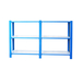 Rayonnage de bureau charge légère sans vis 1000x1800x300 - 3 niveaux Bleu/Blanc - SIMON RACK - 8435104998304