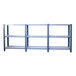 Rayonnage de bureau charge légère sans vis 1000x2700x400 - 3 niveaux Blanc - SIMON RACK - 8435104998380