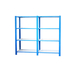 Rayonnage de bureau charge légère sans vis 1500x1800x400 - 4 niveaux Bleu/Blanc - SIMON RACK - 8435104998489