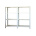 Rayonnage de bureau charge légère sans vis 1500x1800x400 - 4 niveaux Blanc - SIMON RACK - 8435104998496
