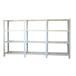 Rayonnage de bureau charge légère sans vis 1500x2700x400 - 4 niveaux Blanc - SIMON RACK - 8435104998526