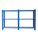 Rayonnage de bureau charge légère sans vis 1000x1800x300 - 3 niveaux Bleu/Blanc - SIMON RACK - 8435104998694