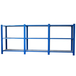Rayonnage de bureau charge légère sans vis 1000x2700x400 - 3 niveaux Bleu/Blanc - SIMON RACK - 8435104998960