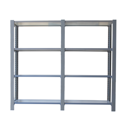 Rayonnage de bureau charge légère sans vis 1500x1800x300 - 4 niveaux Gris/Blanc - SIMON RACK - 8435104999080