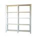 Rayonnage de bureau charge légère sans vis 2100x1800x400 - 5 niveaux Blanc - SIMON RACK - 8435104999561