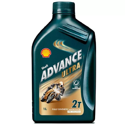 HUILE MOTEUR SHELL ADVANCE ULTRA 2T 1L - SHELL - 3263