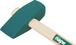 MASSE TRANCHE 4KGS EMMANCHE BOIS DIVERS 1ER CHOIX FORGES DE MAGNE - 312404