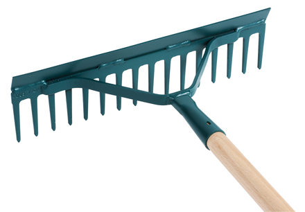 RATEAU RACLOIR A BITUME 16DTS - 40CM DOUILLE DEPORTEE SANS MANCHE FORGES DE MAGNE - 356540