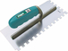PLATOIR À COLLE DENTS CARREES 10X10 LAME INOX MANCHE BOIS FORGES DE MAGNE - 367710