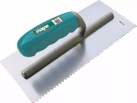 PLATOIR À COLLE DENTS POINTUES LAME INOX MANCHE BOIS FORGES DE MAGNE - 367715