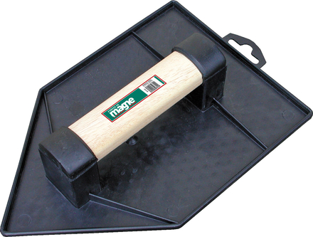TALOCHE PLASTIQUE 27X18 POINTUE (POIGNÉE BOIS) FORGES DE MAGNE - 367827