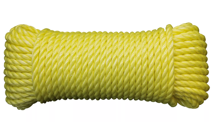 CORDE POLYPRO 8MM 25M (ECHEVEAU JAUNE) FORGES DE MAGNE - 383788