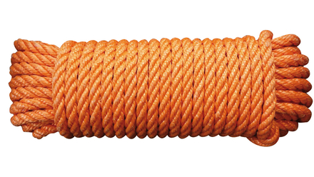 CORDE POLYPRO 14MM 25M (ECHEVEAU ORANGE) FORGES DE MAGNE - 383794