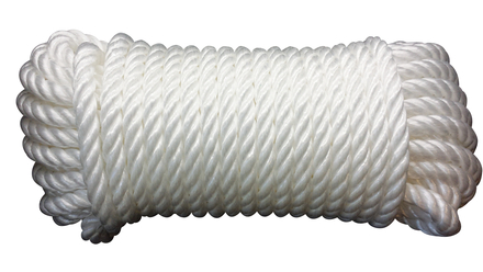CORDE POLYPRO 16MM 25M (ECHEVEAU BLANC) FORGES DE MAGNE - 383796