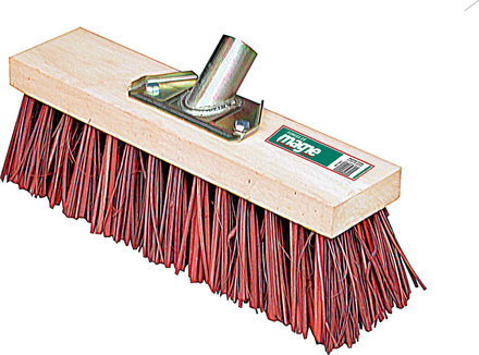 BALAI DE CANTONNIER PIASSAVA 33CM DOUILLE METAL EMMANCHE 150 Ø28 FORGES DE MAGNE - 384134