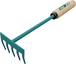 RATEAU DE ROCAILLE 5 DENTS MANCHE BOIS FORGES DE MAGNE - 537665