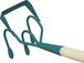 Griffe/sarcloir 3 dents spatulées + lame sans manche - FORGES DE MAGNE - 567130