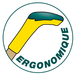 BALAI GRATTOIR LEBORGNE MANCHE EN BOIS + POIGNEE ERGONOMIQUE - 157103