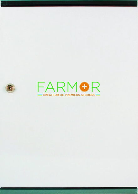 ARMOIRE À PHARMACIE FARMOR 2 PORTES PETIT MODÈLE-ARM4002DP