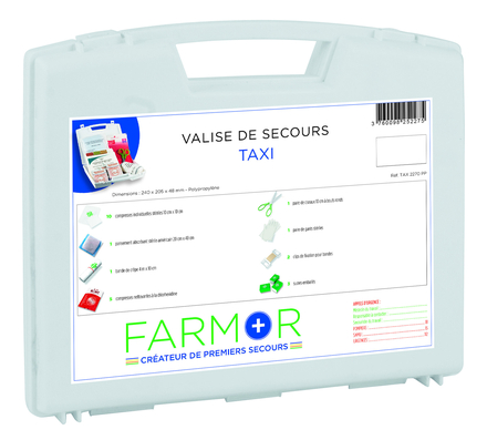VALISE DE SECOURS FARMOR TAXI-TAX2270PP