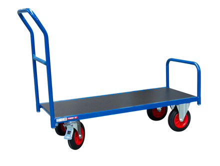 Chariot étroit 250 kg 1130 x 480 mm roues caoutchouc FIMM - 800000092
