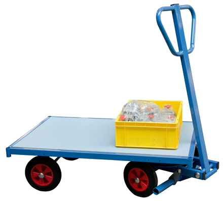 Chariot 500 kg 1200 x 800 mm pivotant plateau nu FIMM - 800007107