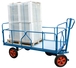 Chariot 1000 kg 2000 x 1000 mm pivotant dossier ridelle tube FIMM - 800007132
