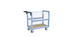 Chariot conteneur grillagé sans toit 850x500 mm 250 kg - FIMM - 800726111