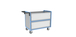 Chariot conteneur plaque alvéolaire sans toit 1000x600 mm 250 kg - FIMM - 800726122